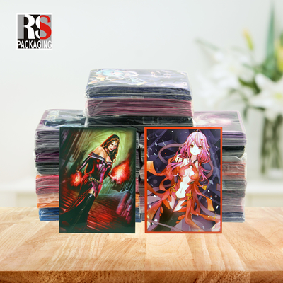 Pokemon Style Game Card Sleeves Protector Sleeves Bahan Cpp ODM